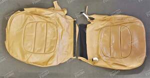 Sitzbezug Leder Farbe Apricot - PEUGEOT 406 Coupé