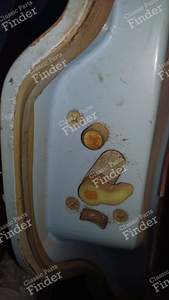 Rear left door SIMCA 1000 - SIMCA 900 / Simc'4 / 1000 / 1005 / 1006 / 1118 /Abarth 1150 - thumb-3