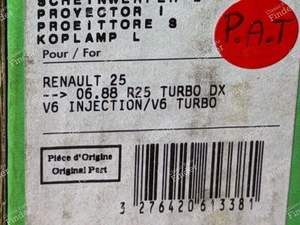 Pair of headlight lenses - RENAULT 25 (R25) - 32764206133 74/81- thumb-5