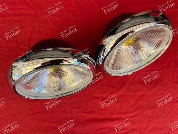 Pair of complete headlights - RENAULT Frégate - 163- 6