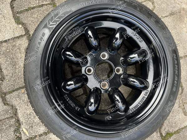 Radsatz mit neuen Reifen S Spoke schwarz gepulvert wie neu - MINI  - 2