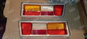 Paire de lentilles de feux arrière - Phase 2 - SIMCA-CHRYSLER-TALBOT 1100 / 1204 / VF - 1434/M y 1435/M- thumb-1