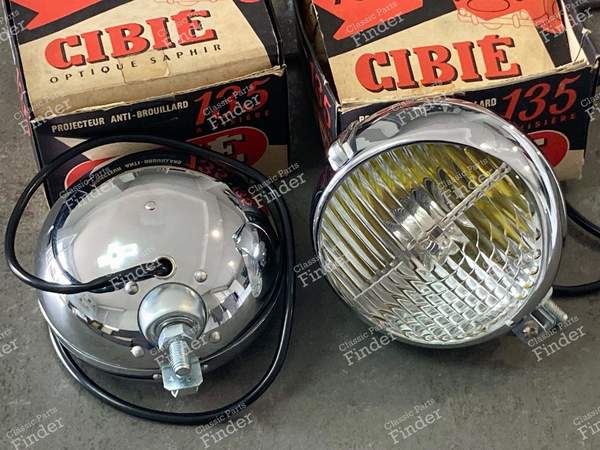 Cibié 135 fog lamps for Maserati, Ferrari, Panhard, Simca... - MASERATI 3500 GT - 135- 4