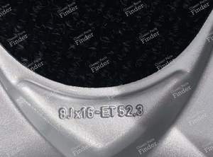 Porsche 964 911 Design 90 rims Original 16 inch, 6 & 8J, 911 Carrera D90 - PORSCHE 911 (964) - thumb-6