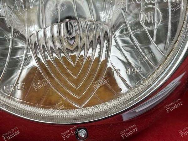 Pair of complete headlights - RENAULT 4 CV - ABTP 496- 2