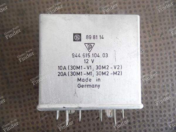 RELAIS DOUBLE MOTOVENTILATEUR - PORSCHE 944 - 94461510403 - Equiv. 94461510401 ou 94461510402 et 94461510404- 7