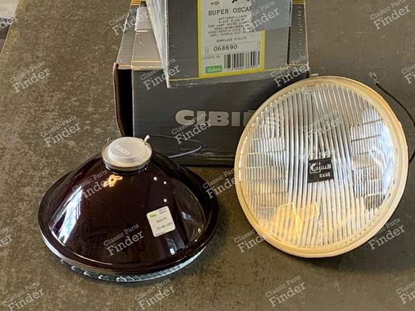 Optics for Super Oscars Cibié Iode Fog lamps - SIMCA 900 / Simc'4 / 1000 / 1005 / 1006 / 1118 /Abarth 1150 - 068690- 1