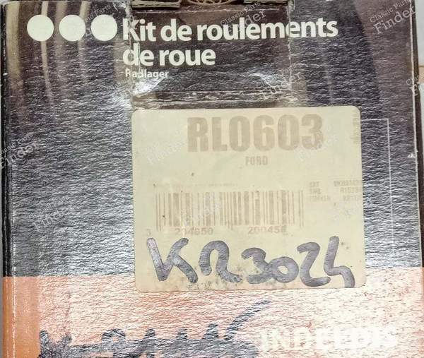 Front bearing kit right or left escort 1,1/1,3/1,4/1,6, XR3/XR3i, cosworth DOHC, Orion all models, Fiesta sedan, Courier - FORD Fiesta / Courier - RL0603- 3