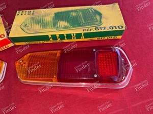 Pair of taillight caps - Phase 1 - RENAULT 16 (R16) - 617.01G / 617.01D- thumb-1