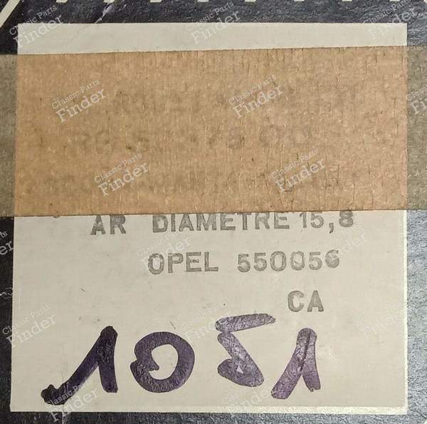 Pair of left and right rear wheel cylinders - OPEL Ascona / 1900 (A) - RS5237500- 1