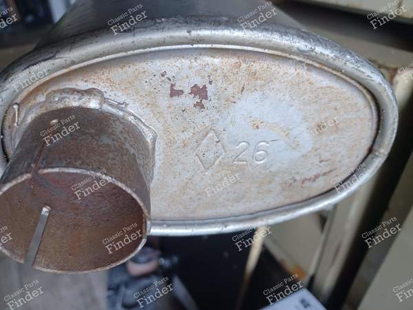 Silencieux d’échappement - RENAULT 15 / 17 (R15 - R17) - 2