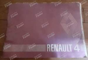 Handbuch für RENAULT 4 / 3 / F (R4)