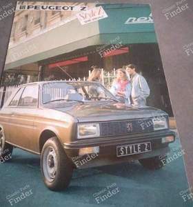 Vintage advertising of Peugeot 104 for PEUGEOT 104 / 104 Z