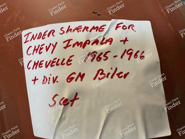 Front Inner Fender - CHEVROLET Chevelle / Malibu / El Camino - 6