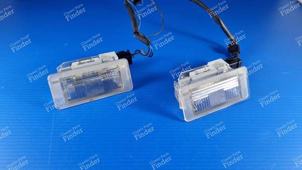 License plate lights - RENAULT 5 (Supercinq) / Express / Rapid (R5) - 40460- 0