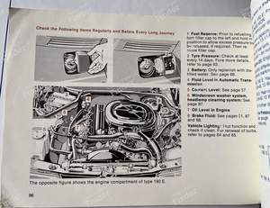 On-board manual - MERCEDES BENZ 190 (W201) - 2015841696- thumb-2