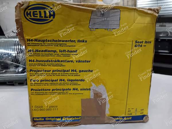 Left headlight - SEAT Ibiza I - 1AG 960 985-111- 4