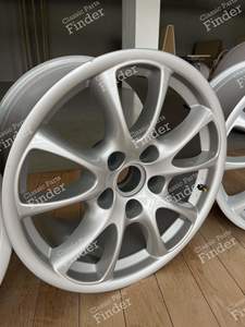 Porsche 996 GT3 RS wheel set for Turbo front/rear - PORSCHE 911 (996) - 996.362.136.02; 996.362.142.02- thumb-2