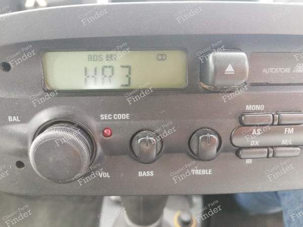 Genuine car radio for Fiat Barchetta - FIAT Barchetta - AD 183 M / FA0926 / 9.18283 / G.HE-65 00- 8