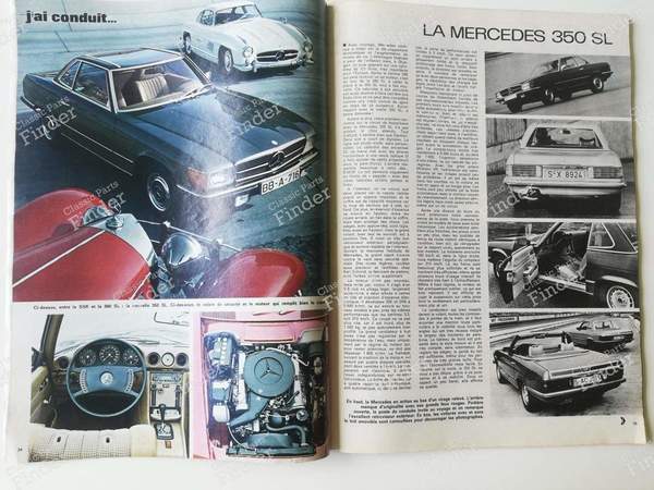 L'Auto-Journal - April 22, 1971 - MERCEDES BENZ SL (R107) - #8- 6
