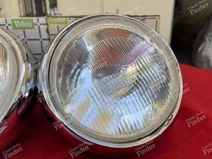 Pair of asymmetrical dipped headlights - up to 1967 - CITROËN DS / ID - ABTP 530- thumb-2