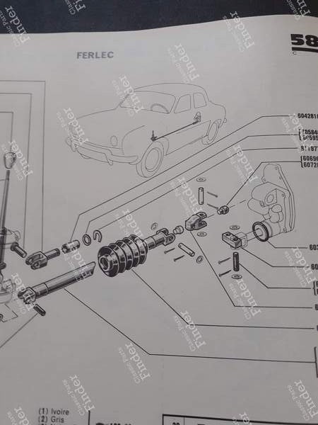 Spare Parts Catalogs - RENAULT Dauphine / Ondine - PR650 / PR751- 4
