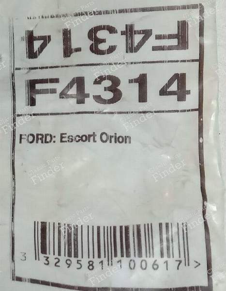 Schlauchpaar vorne links und rechts - FORD Escort / Orion (MK3 & 4) - F4314- 2
