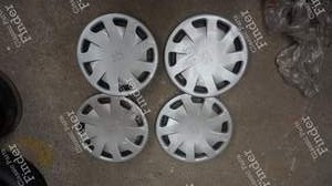 Set of 4 hubcaps for PEUGEOT 405 / Pars / Khazar