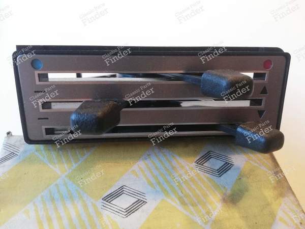 Commandes de ventilation - Phase 2 - RENAULT 12 / Virage (R12) - 26103 / 7700610241- 0