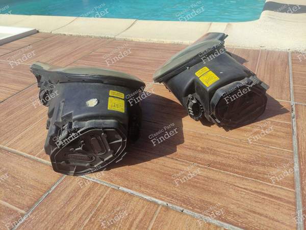 Pair of headlight lenses (right + left) - PORSCHE Boxter (986) - 0301096001 / 0301096002- 2