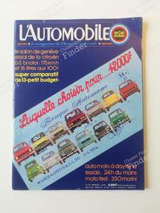 L'Automobile Magazine - April 1974 - FORD Escort (MK2)