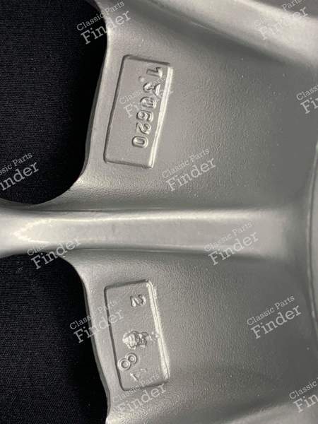 Jantes Baroque originales Fuschsfelgen 5.5Jx14 ET30 1234001702 - MERCEDES BENZ W123 - 1234001702- 9