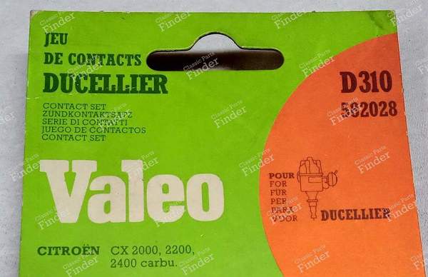 Vis platinées Ducellier D310 - CX & 304 - CITROËN CX - 582028- 2