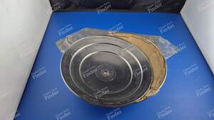 Jeu de 2 enjoliveurs de roue en inox - PEUGEOT 203 - thumb-2