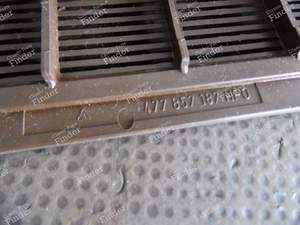 GRILLE CENTRALE DE TABLEAU DE BORD MARRON - PORSCHE 924 - 477857187 (HP0)- thumb-7