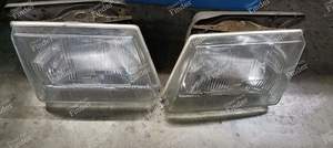 Set of two headlights - OPEL Kadett (D)