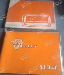 User's manual - PEUGEOT 104 / 104 Z