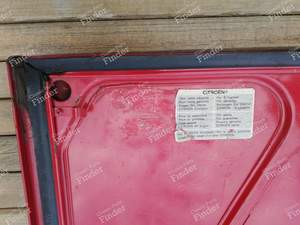 Porte de coffre 2CV6 Club rouge - CITROËN 2CV - thumb-8