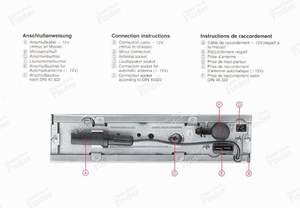 Autoradio Becker - MERCEDES BENZ SL (R107) - Europa 598- thumb-9