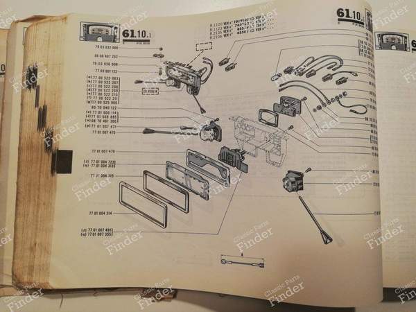 P.R. 808 - Letzte Ausgabe - RENAULT 4 / 3 / F (R4) - 7701430219- 4