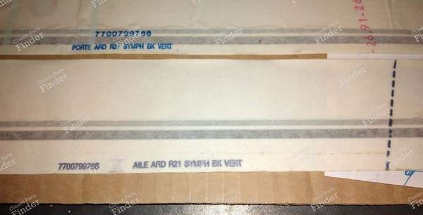 Autocollant pour R21 Symphonie - RENAULT 21 (R21) - 7700799768 / 7700799766- 1