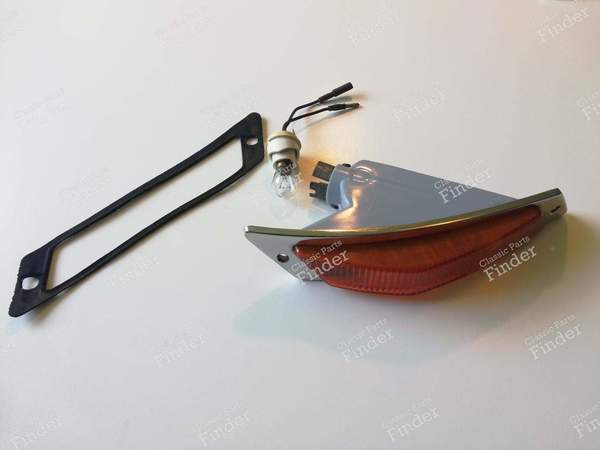 Left front turn signal Stainless steel - CITROËN DS / ID - 421G- 2