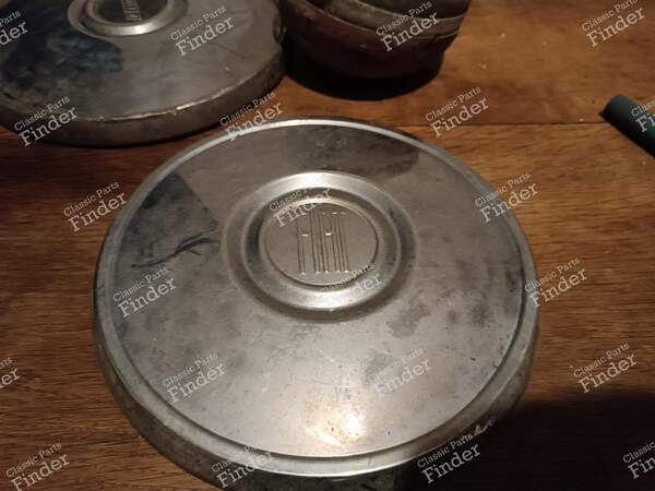 Chrome wheel cover - FIAT 850 - 0