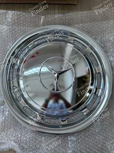 WHEEL COVER, CHROME 15" for MERCEDES BENZ W123