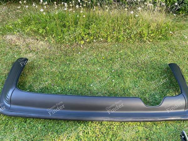 Front + Rear Early Euro Chrome Bumpers - MERCEDES BENZ SL (R107) - 4