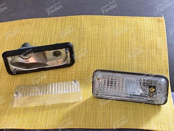 2 Clignotants / Veilleuses blancs - RENAULT 12 / Virage (R12) - 3076E- 2
