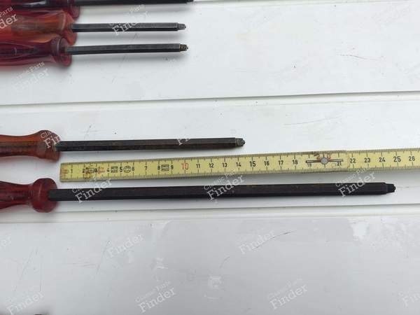 Schraubendreher Facom "Typ AL" und gleichwertige Schraubendreher für TACL-Schrauben - RENAULT 16 (R16) - AL1 à AL4- 2