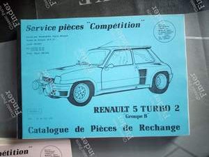 Competition catalogs - RENAULT 5 Turbo (R5) - 6000007370- thumb-3