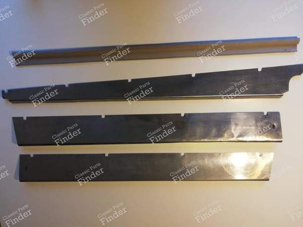 Stainless steel sill trim + Stretcher gasket - CITROËN DS / ID - 0