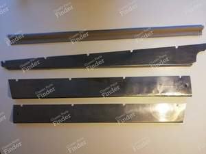 Stainless steel sill trim + Stretcher gasket for CITROËN DS / ID